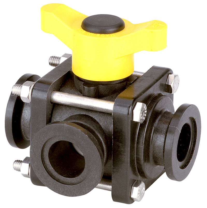 1&quot; 3 Way Side Load Manifold Valve