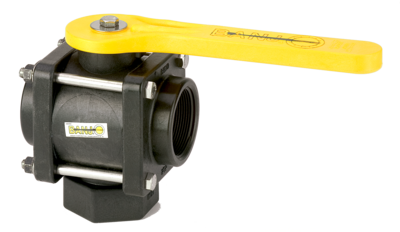 3-Way Poly Ball Valves