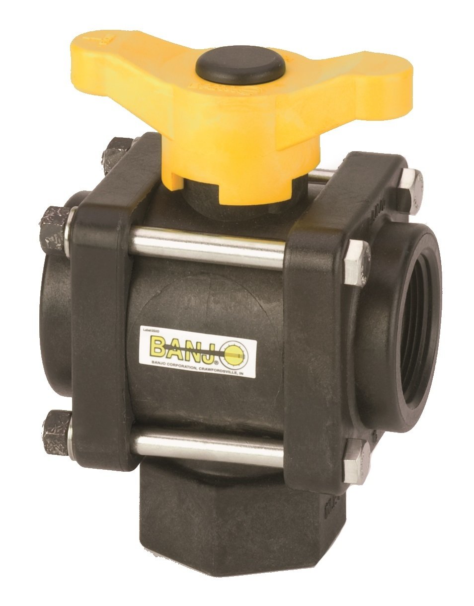 1 1/2&quot; 3 Way Bottom Load Valve