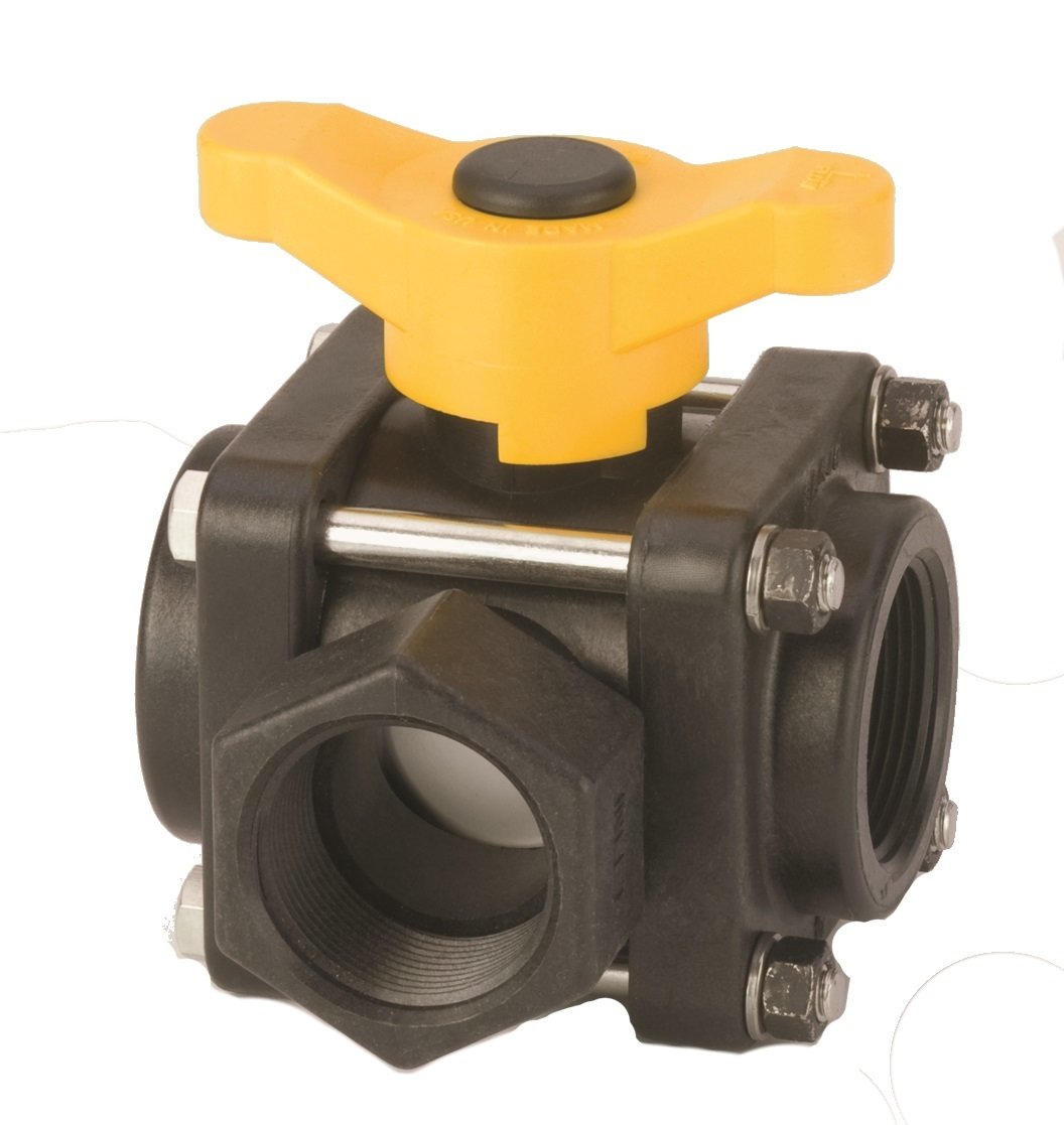 1 1/2&quot; 3 Way Side Load Valve
