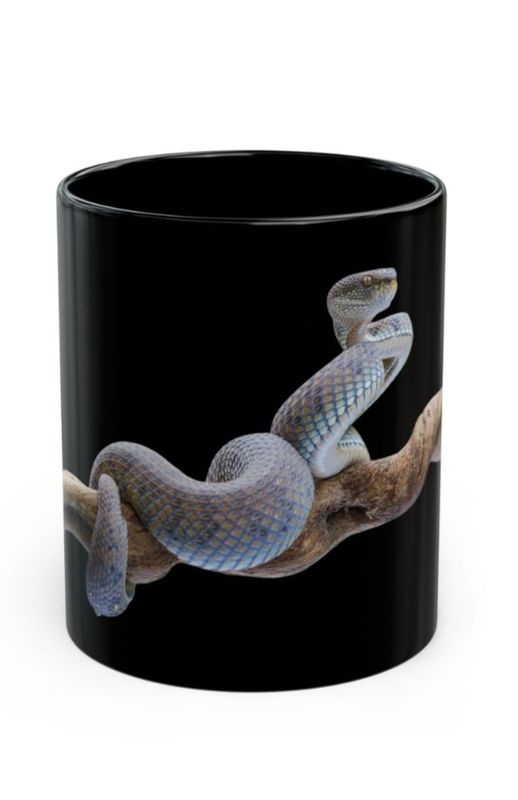 Indonesian pit viper mug