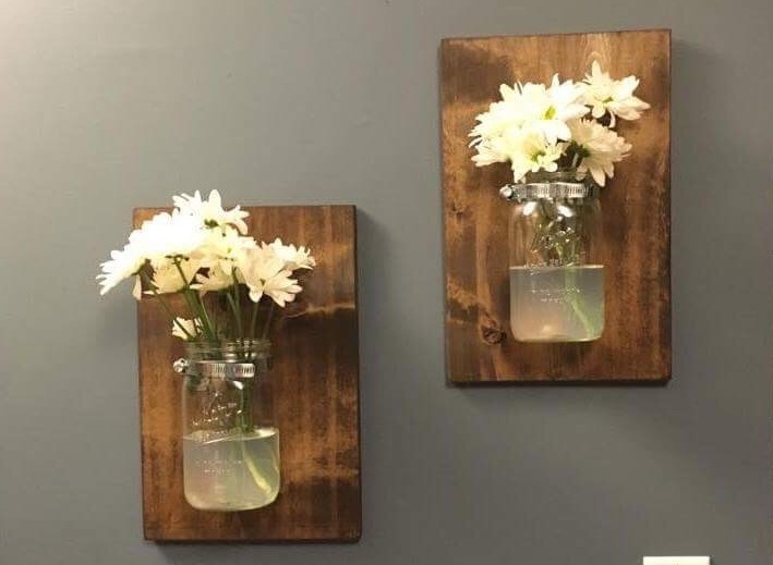 Mason Jar vases