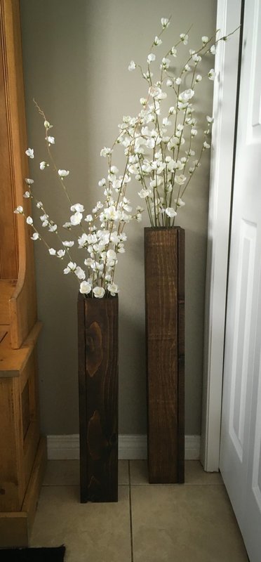 Tall Vases - Pair