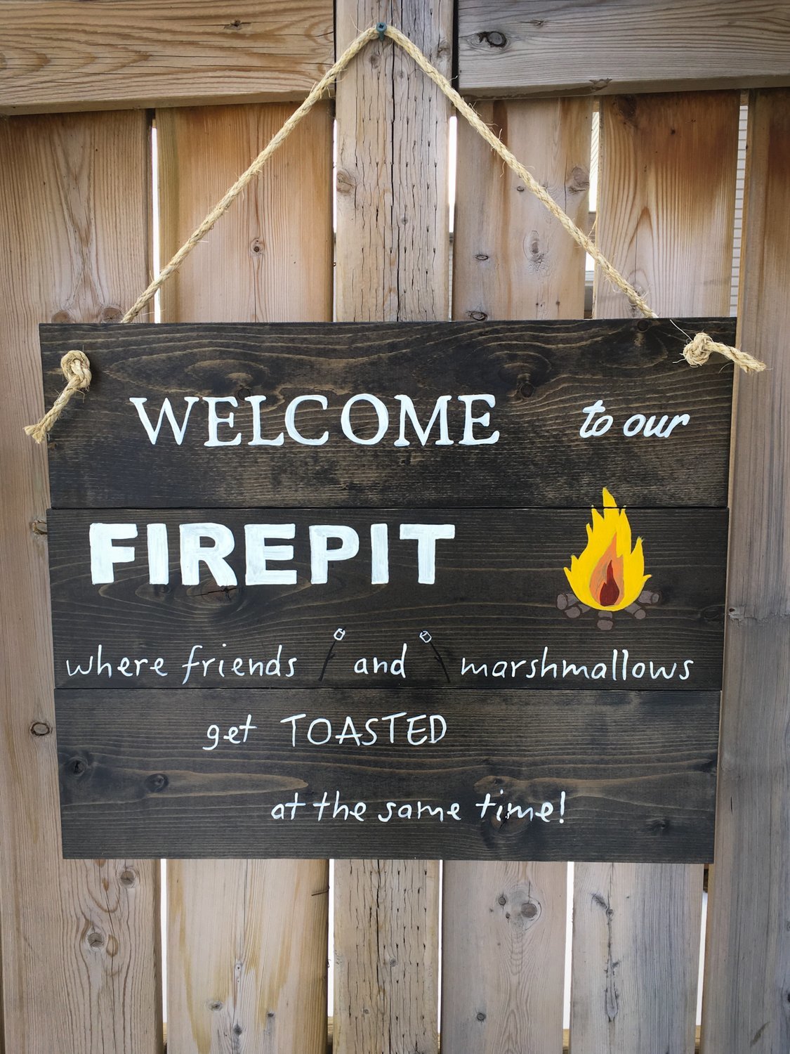 NEW Fire Pit Signs