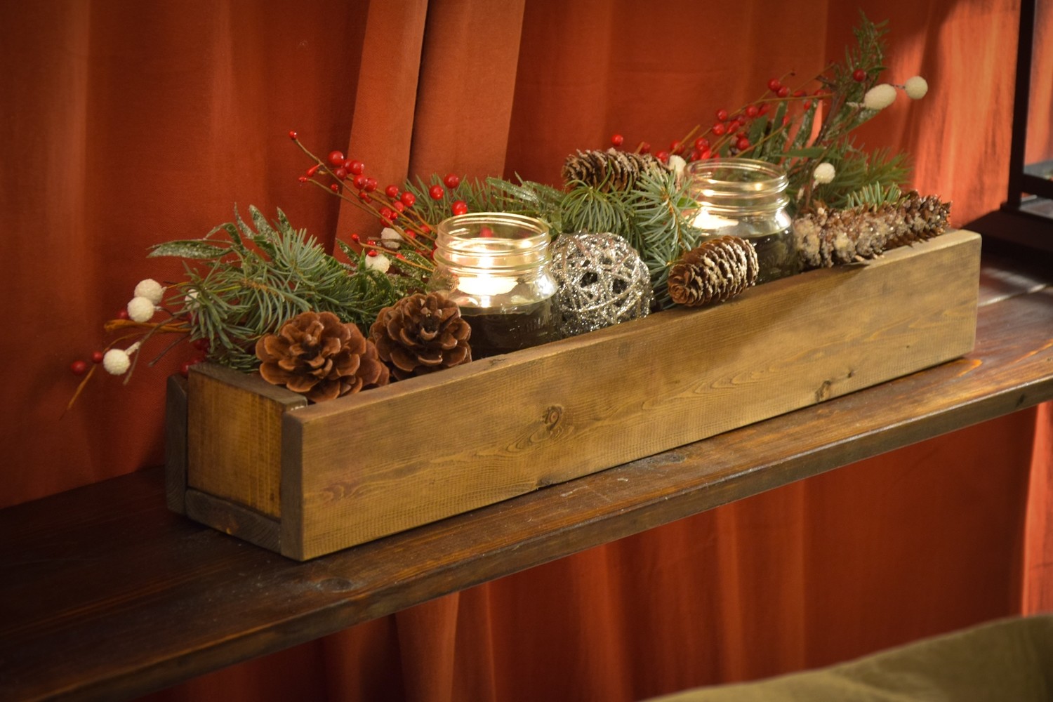 Rustic Centrepiece Box
