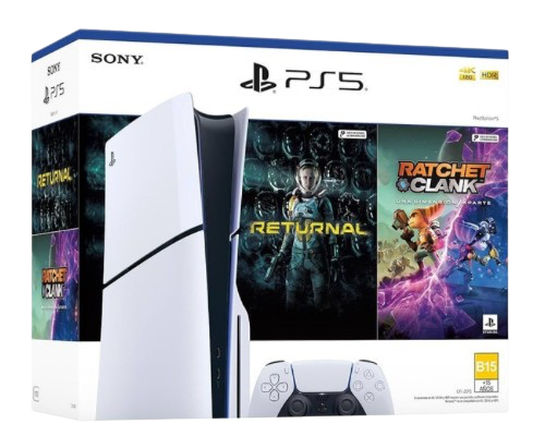 Paquete de Consola PlayStation®5 Slim con 2 juegos