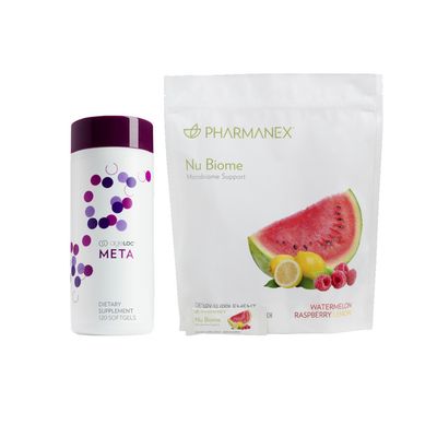 AgeLOC META + nu biome gut health drink BUNDLE