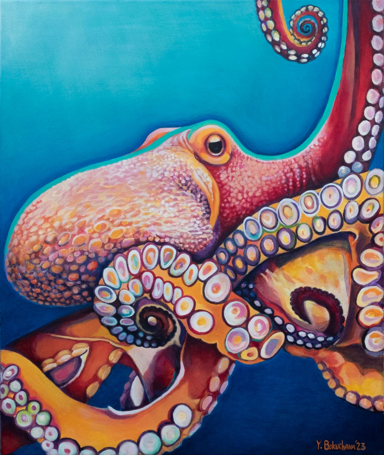 Octopus Painting