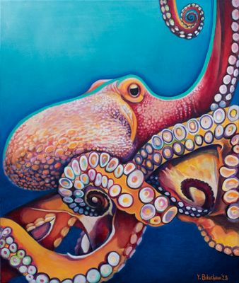 Octopus Painting