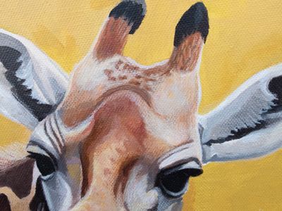 Giraffe Painting