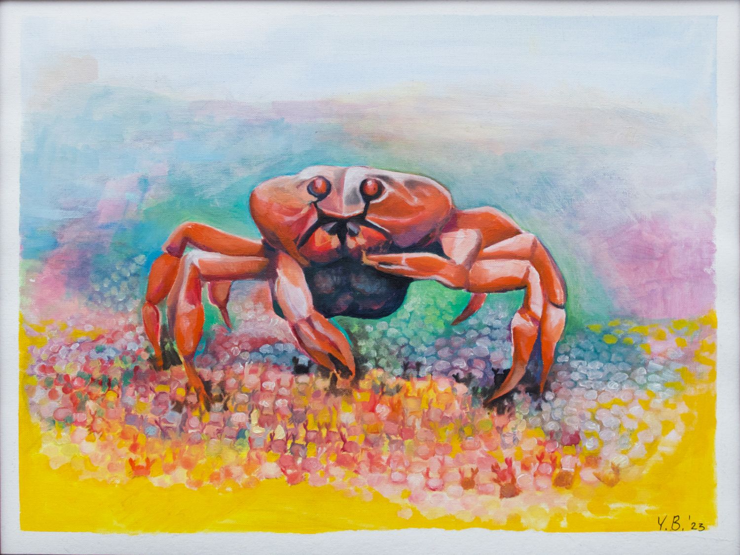 Mother Crab Painting