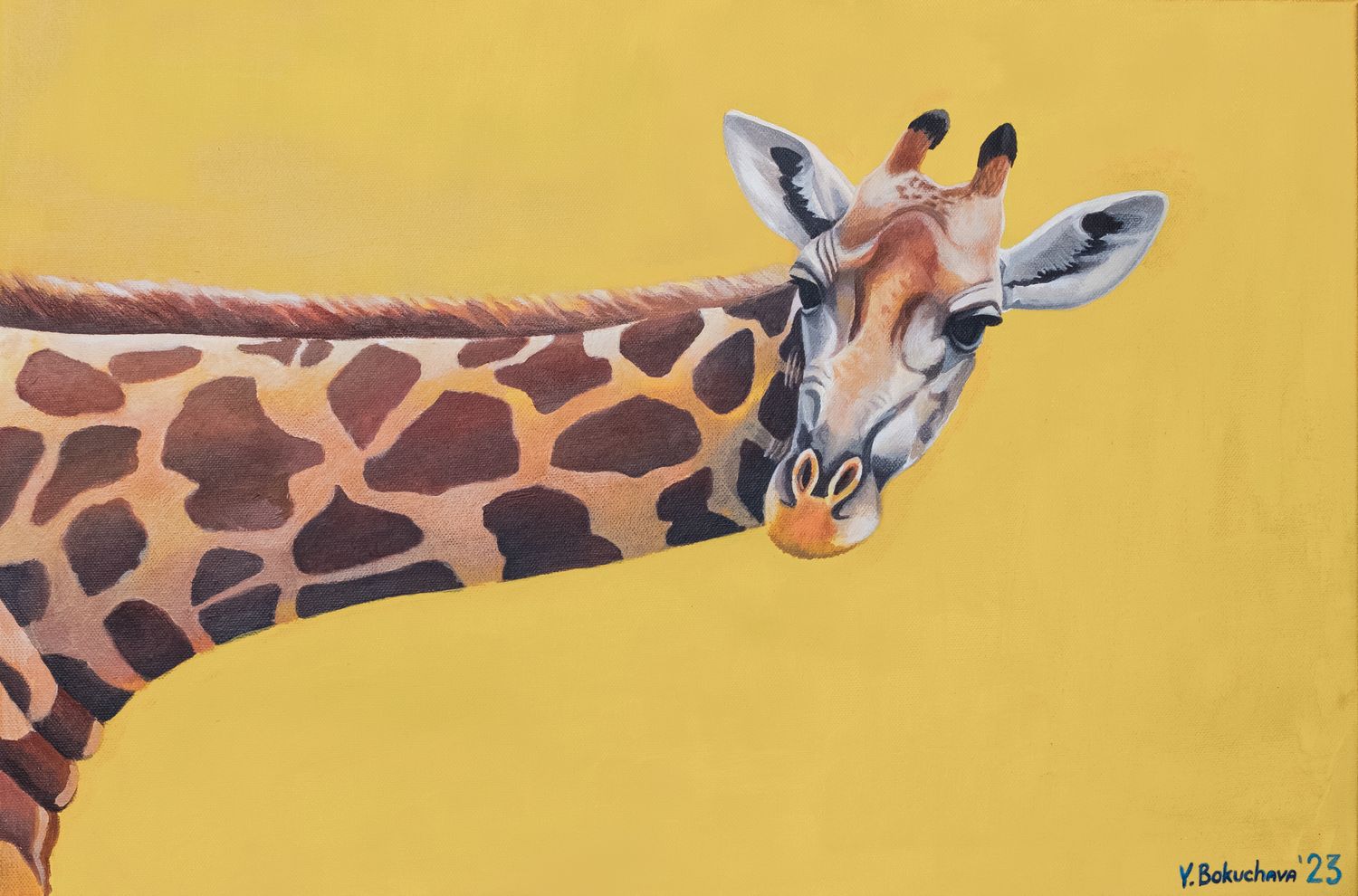 Giraffe Painting