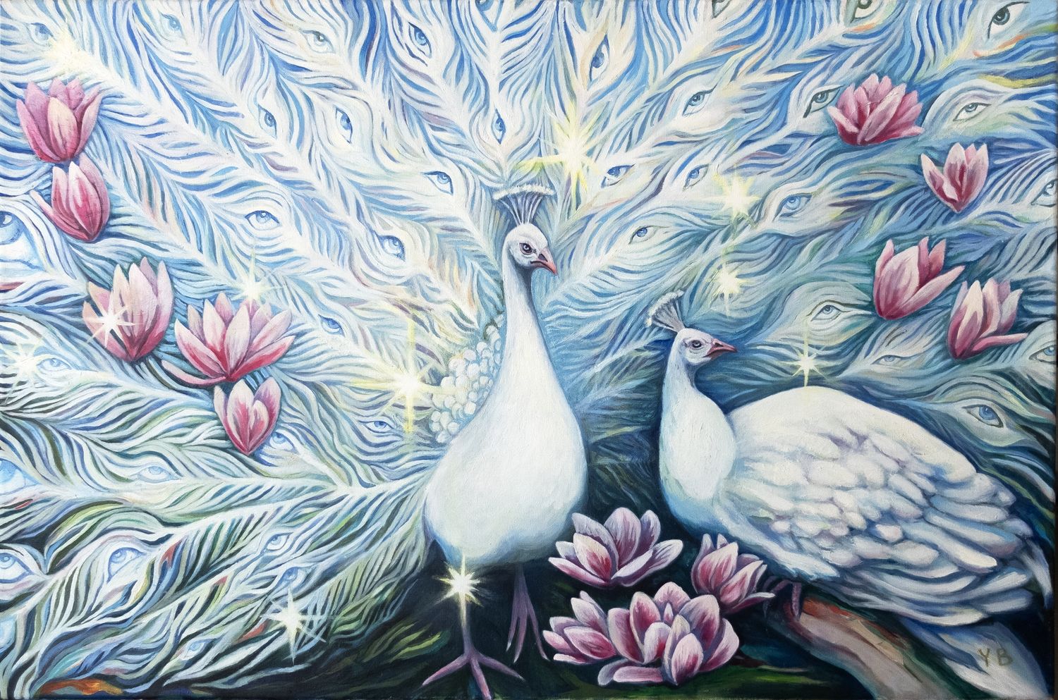 White Peacocks (Magnolia &amp; Pavo)