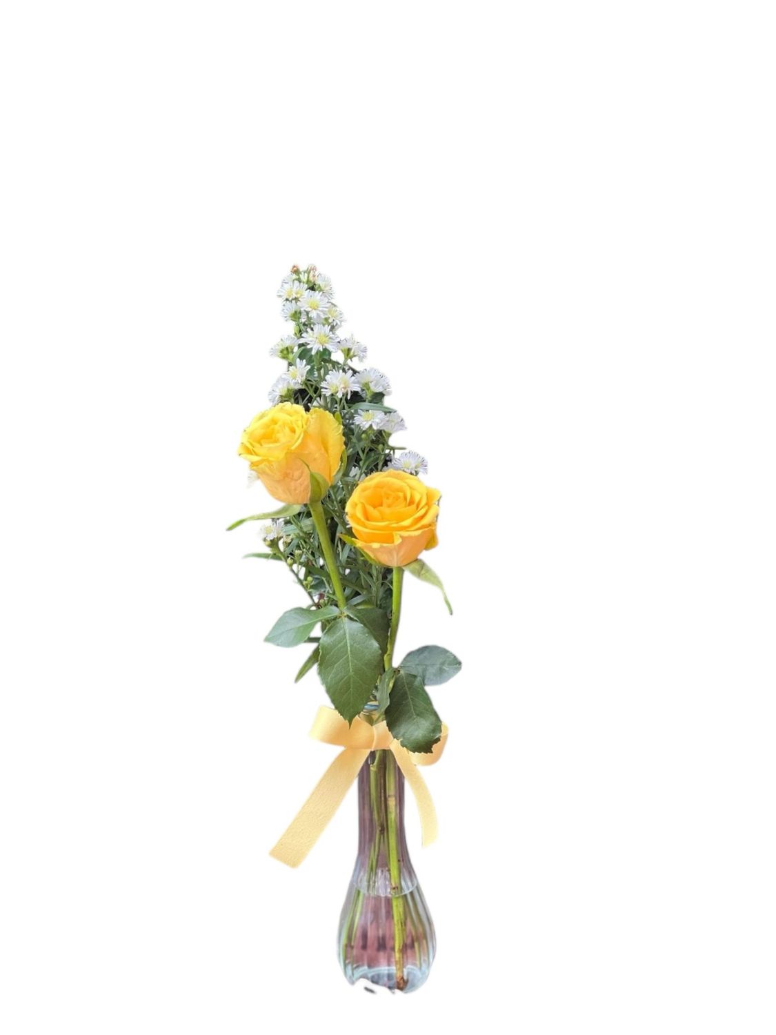 DOBLE YELLOW ROSES SINGLE