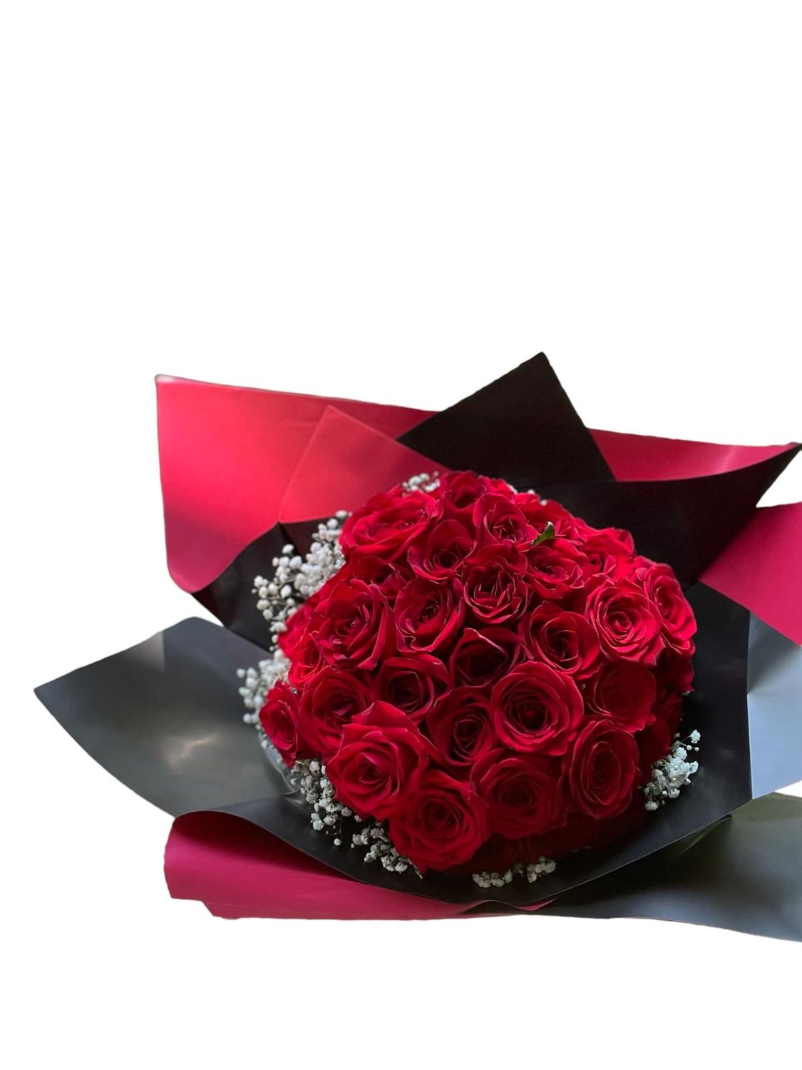BOUQUET OF 100 RED ROSES