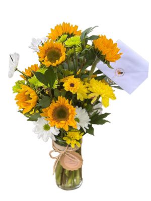 BRIGHT SUNFLOWERS