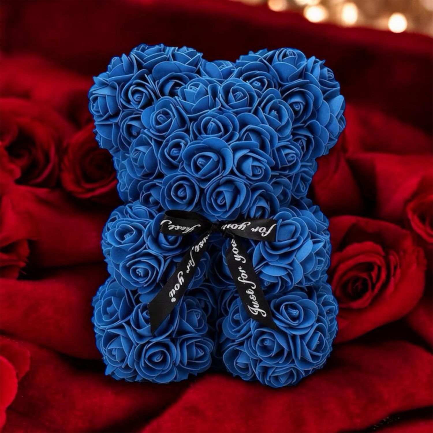 BLUE ROSE  BEAR