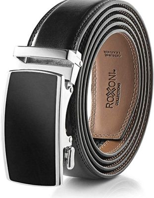 Men’S Genuine Leather Ratchet Belts Assorted