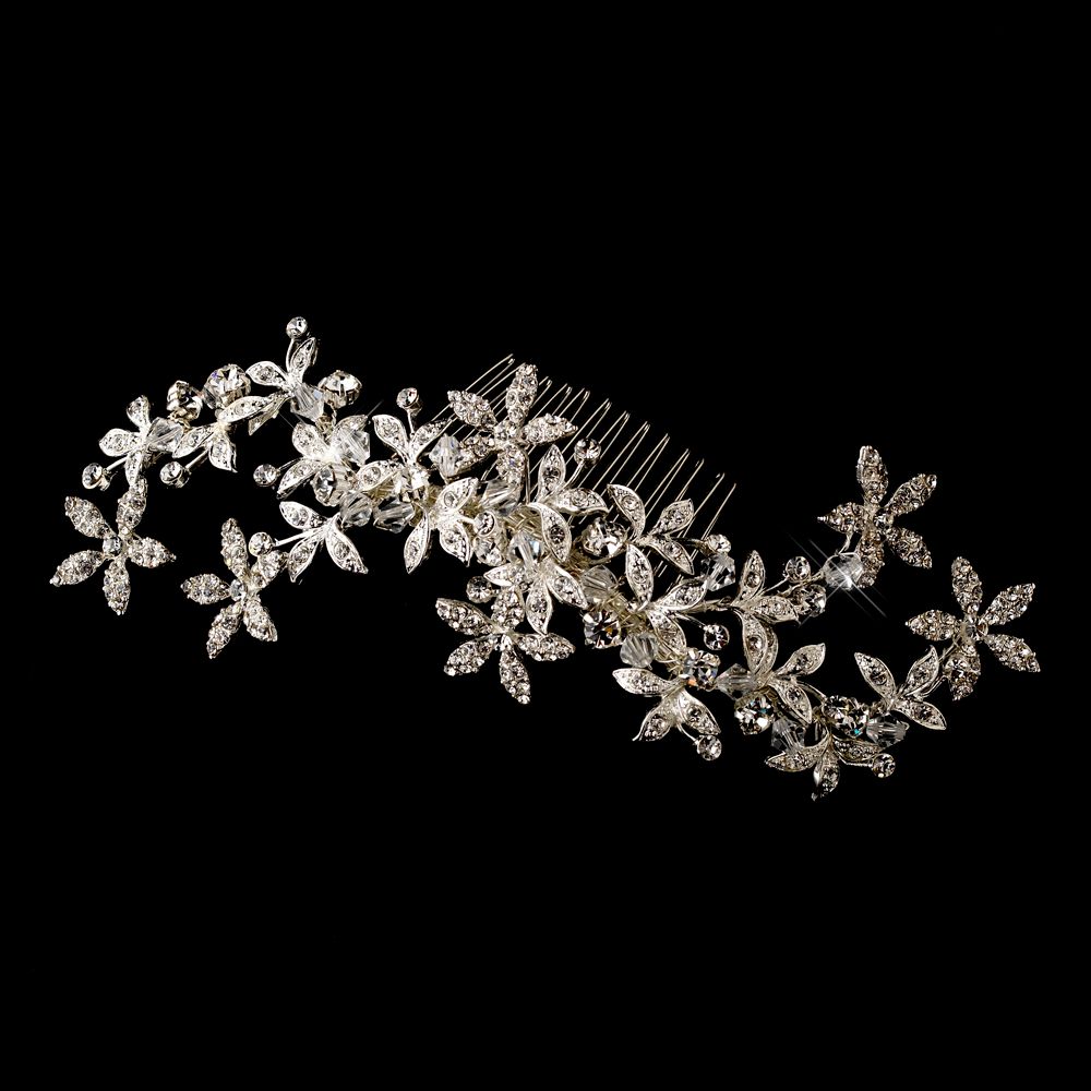 Swarovski Crystal Bridal Hair Comb