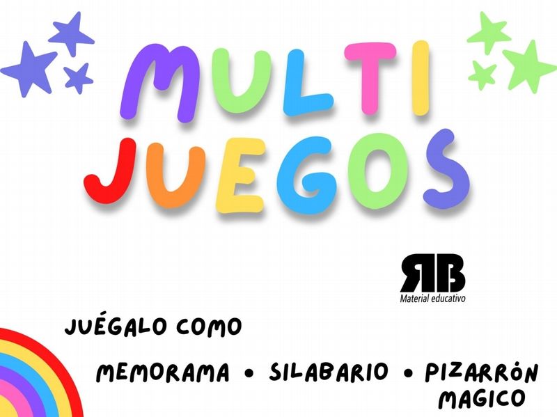 Multijuegos para trabajar la lectoescritura