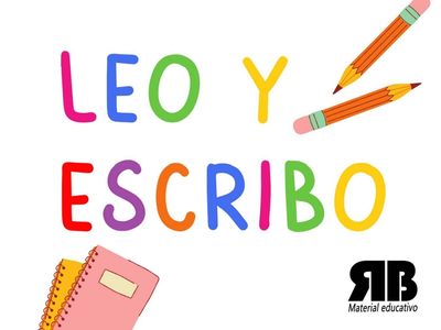 Leo y escribo palabras 