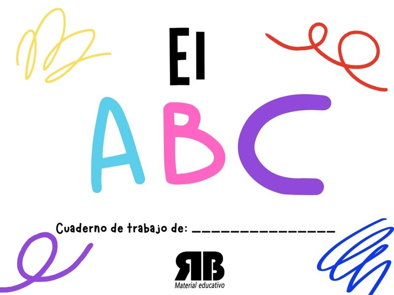 Las letras del  ABC.