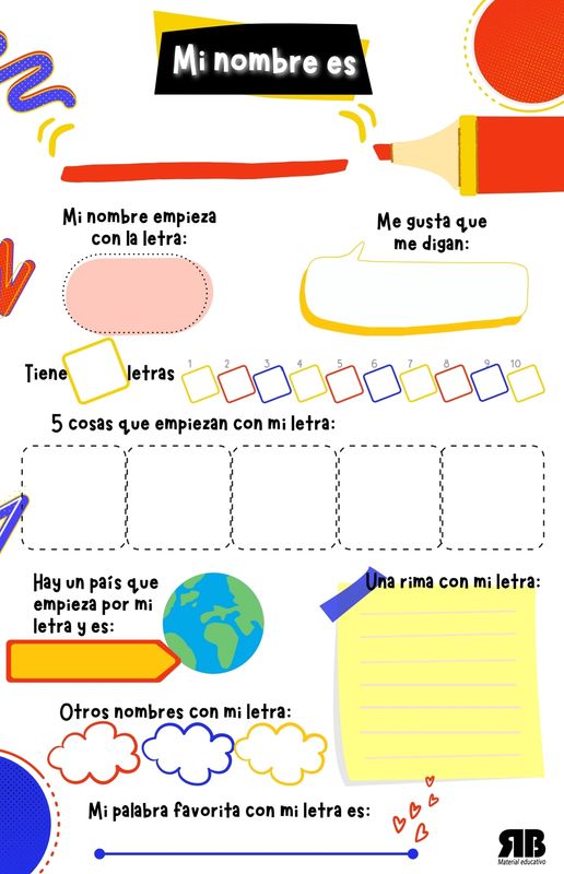 Ficha de presentación