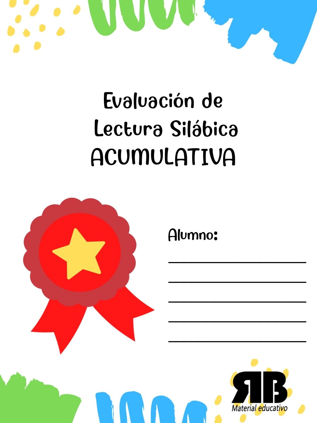 Evaluación Silábica acumulativa