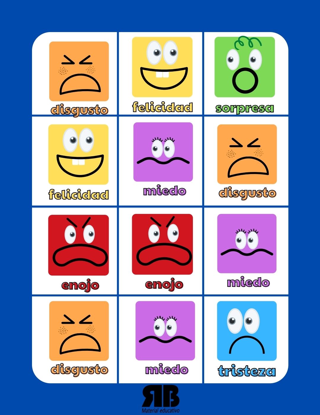 Bingo Emociones