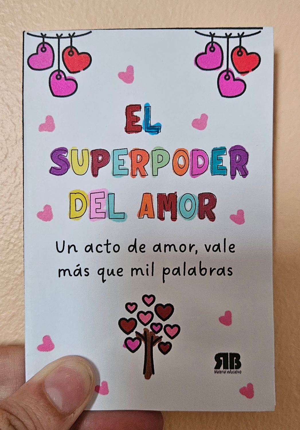 Minilibro El superpoder del amor