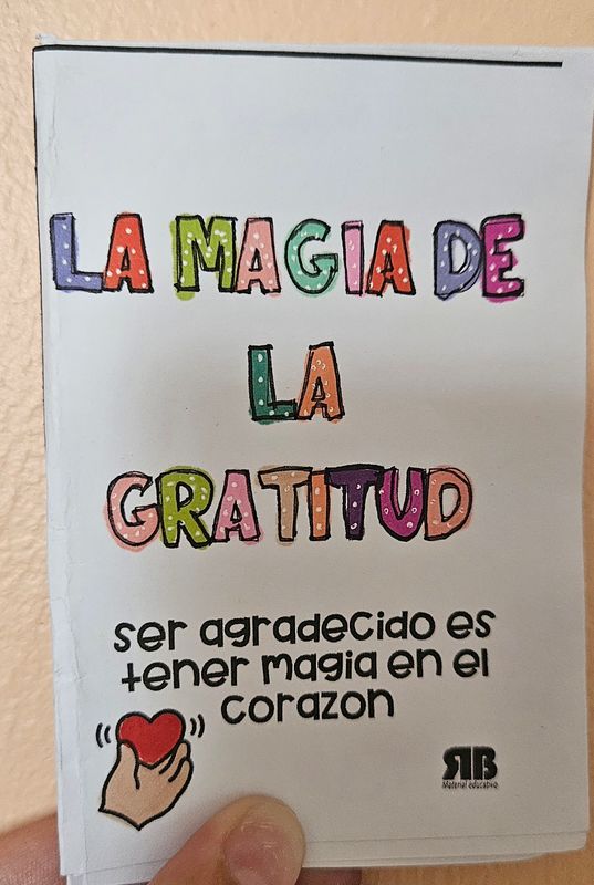 Minilibro la magia de la gratitud