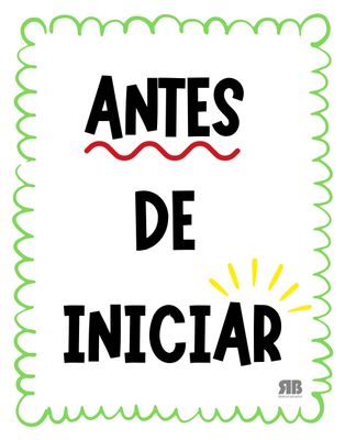 Instrucciones de trabajo