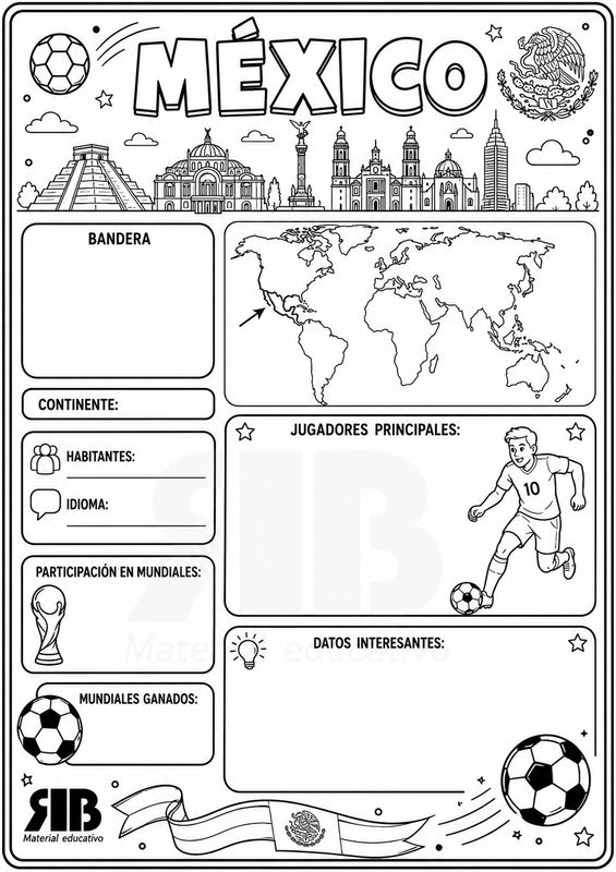 FICHAS MUNDIAL