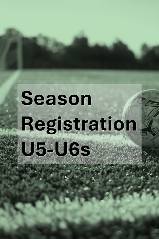 Registration: U6 (Boys and Girls born in 2020-21 - Mixed Team)