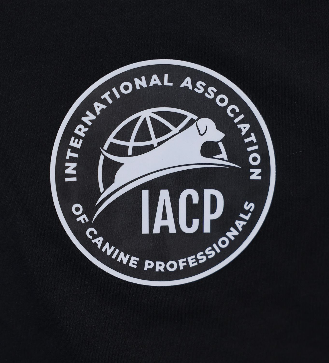 IACP Logo Decal – White (4" Circle)