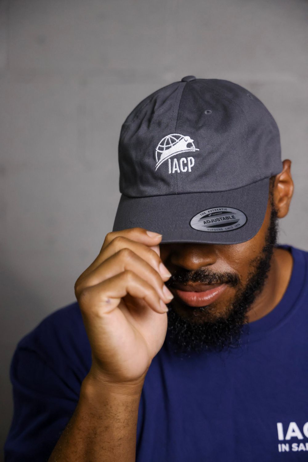 Grey IACP Hat