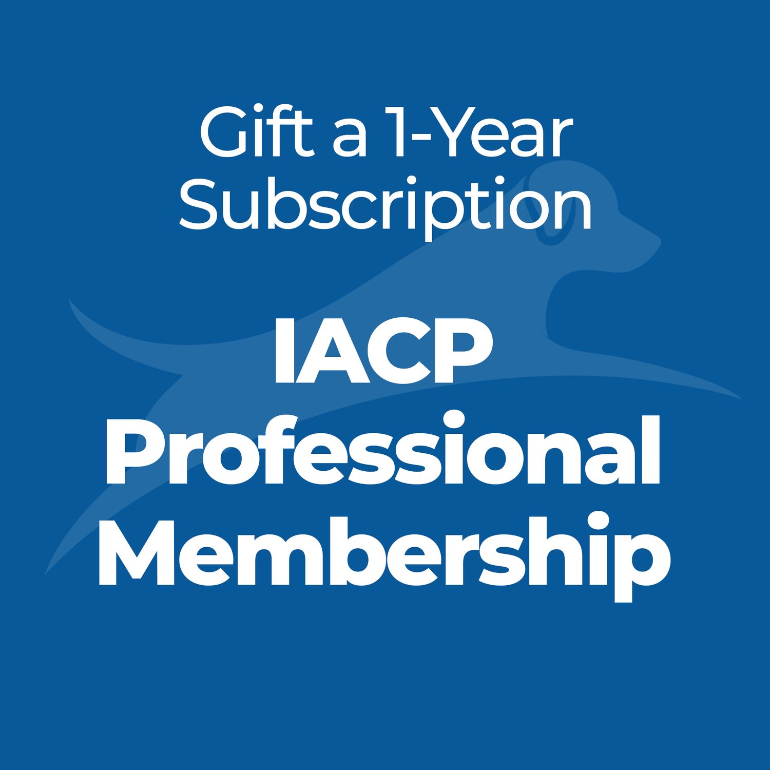 IACP Professional Membership: 1 Year