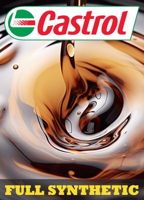 OIL CHANGE FULL SYNTHETIC
CASTROL 6.000 Miles
