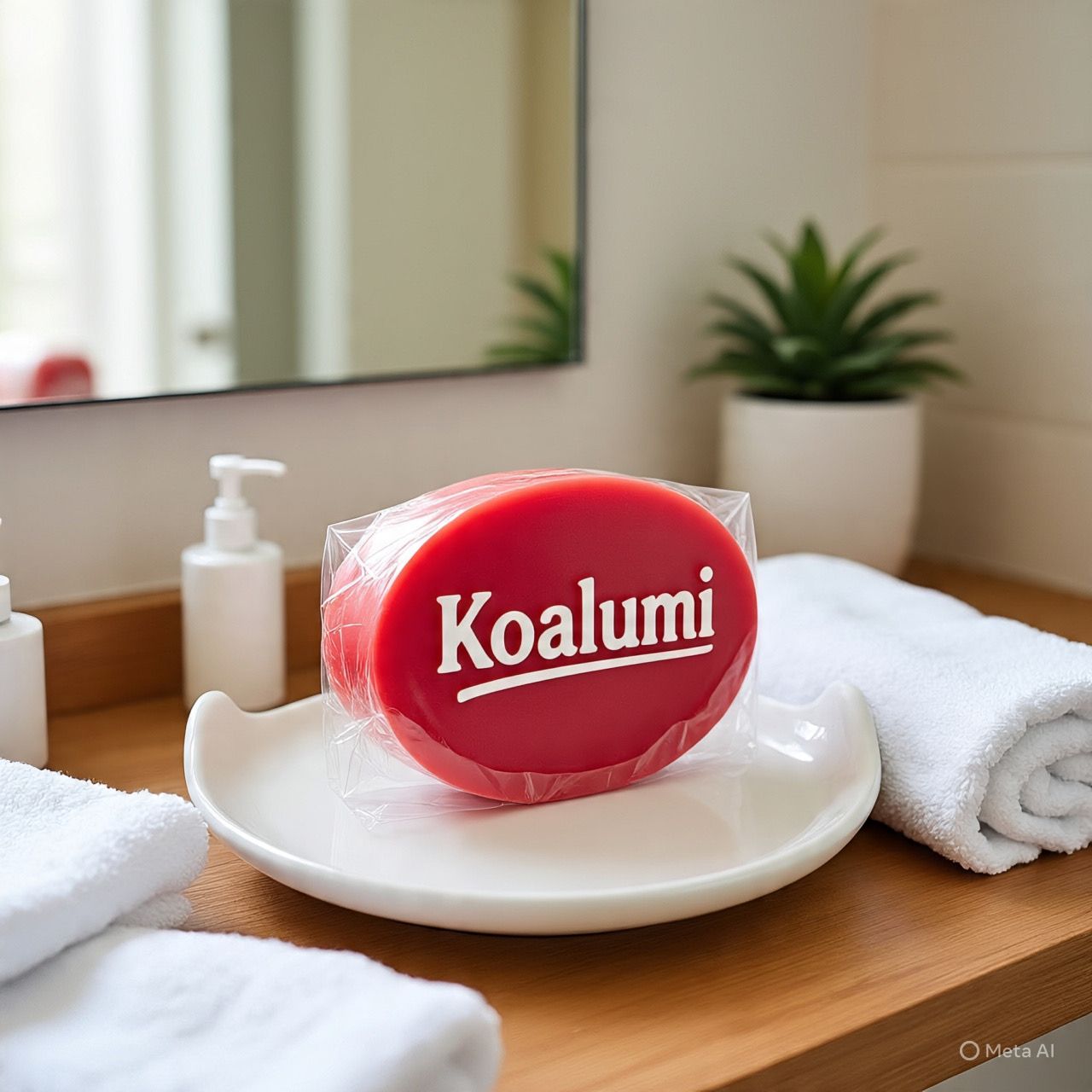 Soap for the shower is under construction