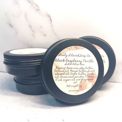 Solid Lotion Bars