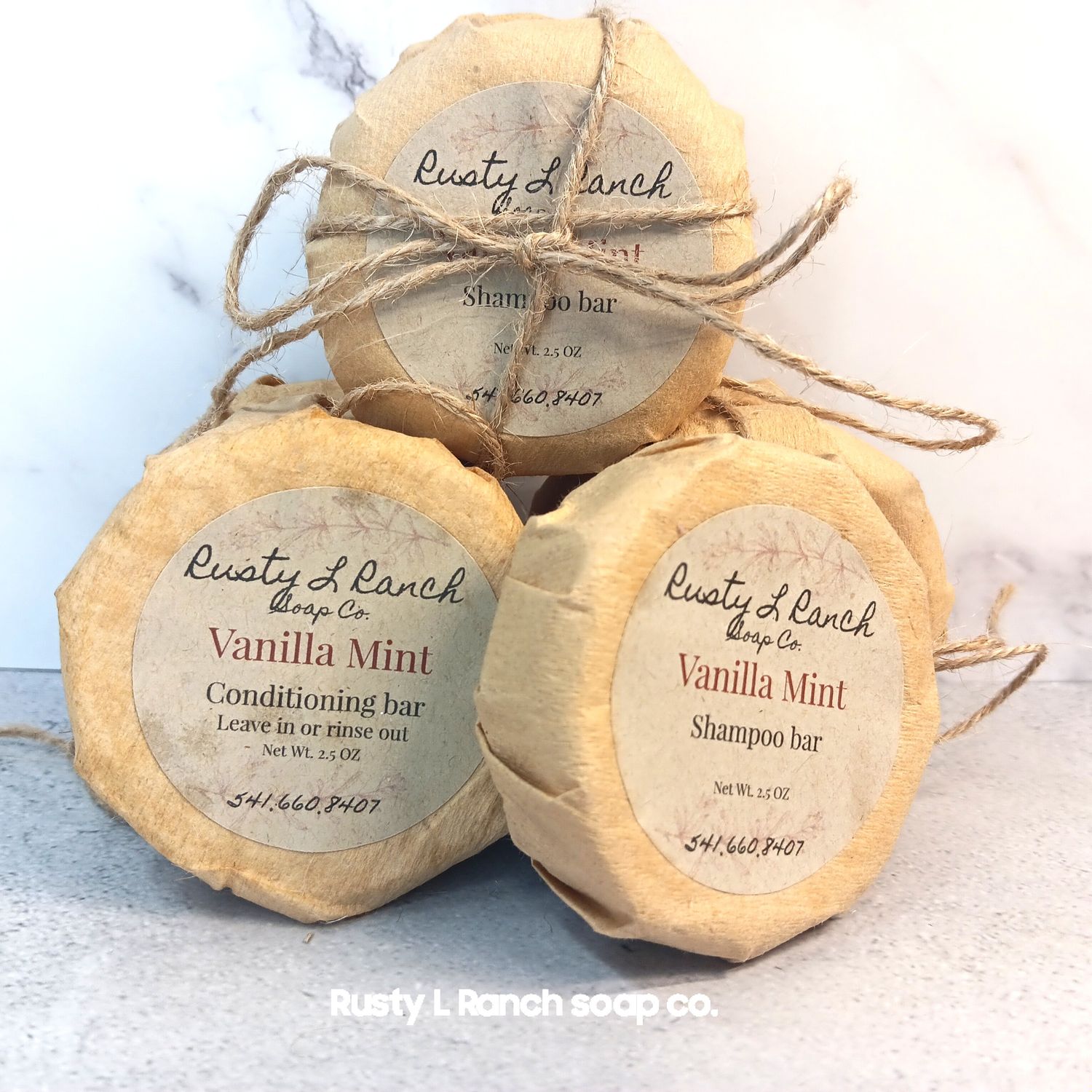 Vanilla Mint Shampoo/Conditioner Sets