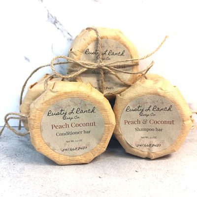 Peach &amp; Coconut Shampoo/Conditioner Sets