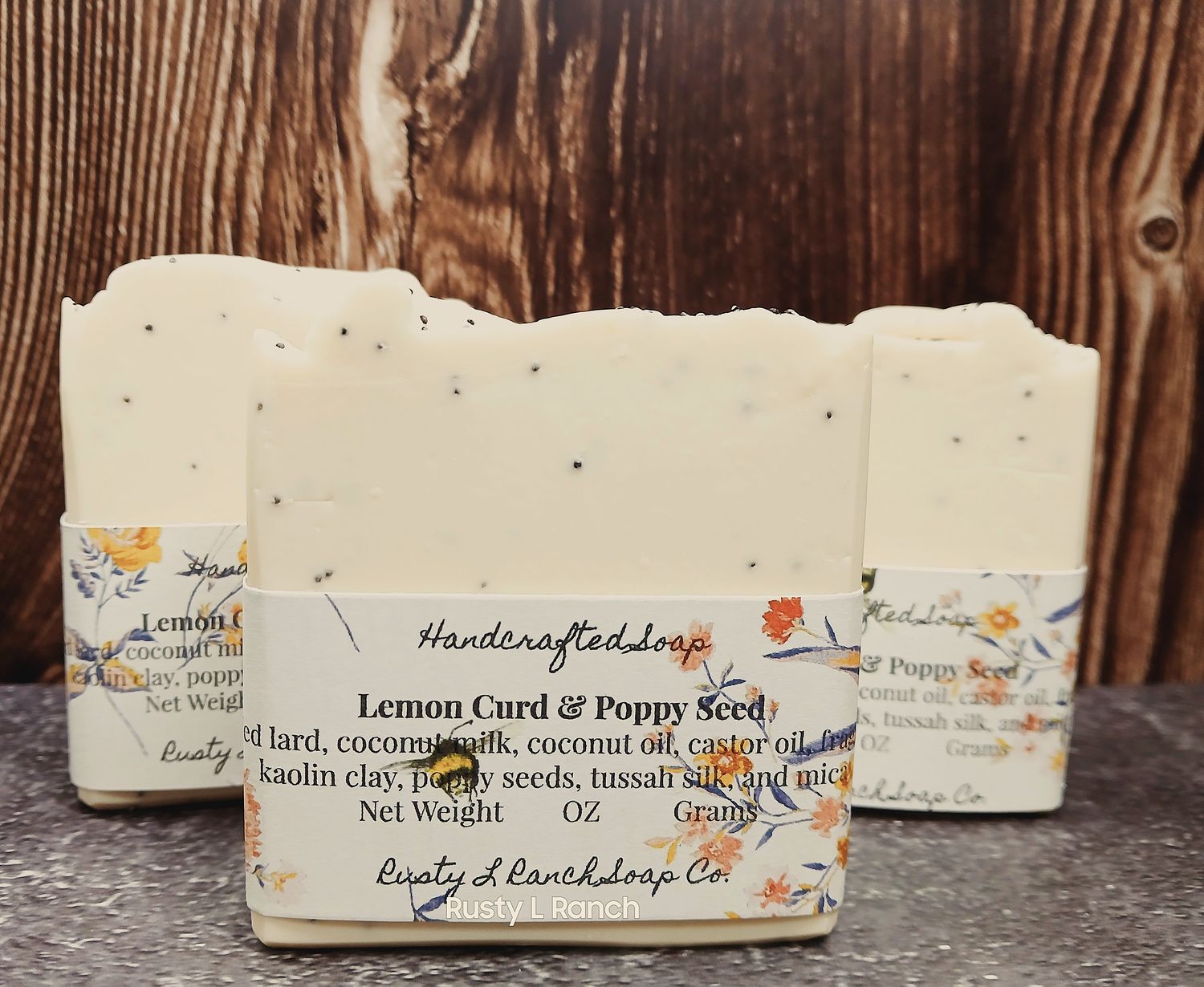 Lemon Curd &amp; Poppy seed with coconut milk