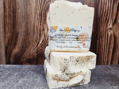 Lemon Curd &amp; Poppy seed with coconut milk