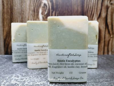Rustic Eucalyptus Salt Bar