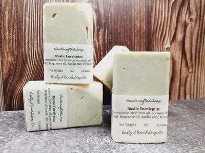 Rustic Eucalyptus Salt Bar