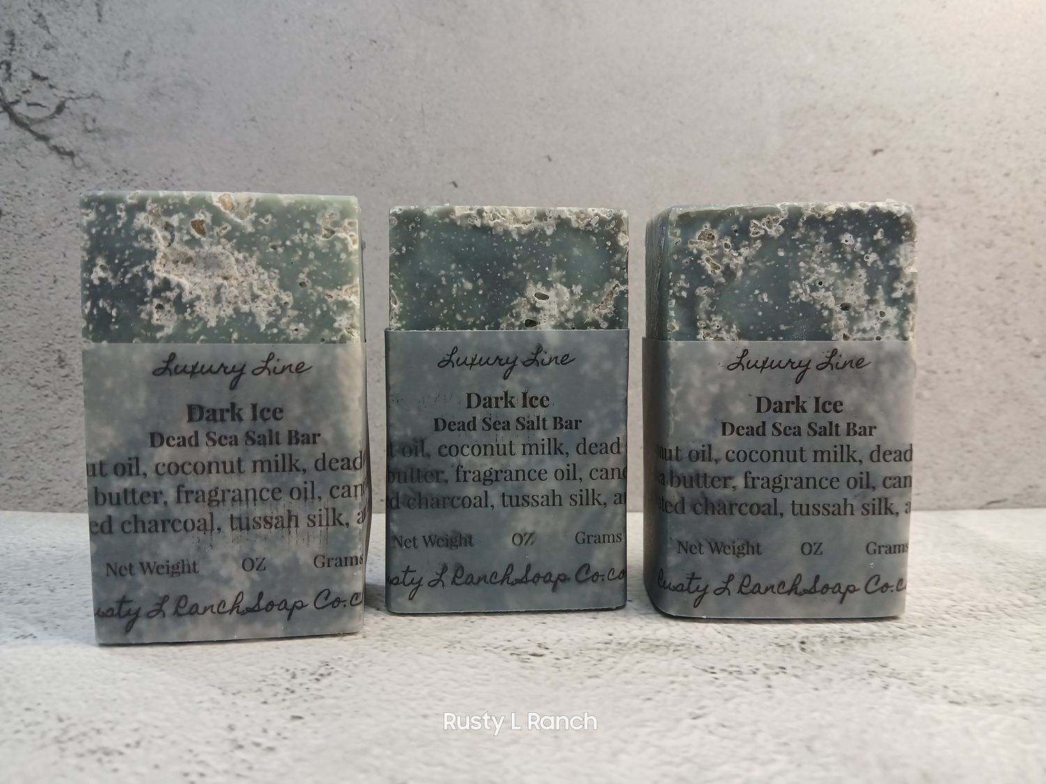 Dark Ice Dead Sea Salt Bar