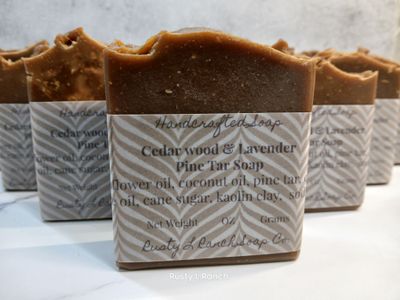 Pine Tar    Cedarwood &amp; Lavender
