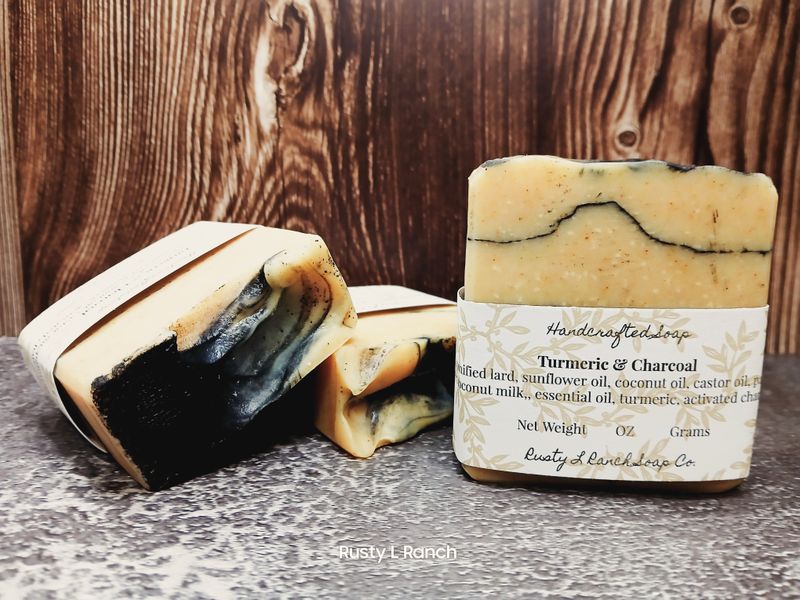 Turmeric &amp; Charcoal  Sweet Orange