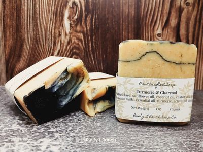 Turmeric &amp; Charcoal  Sweet Orange